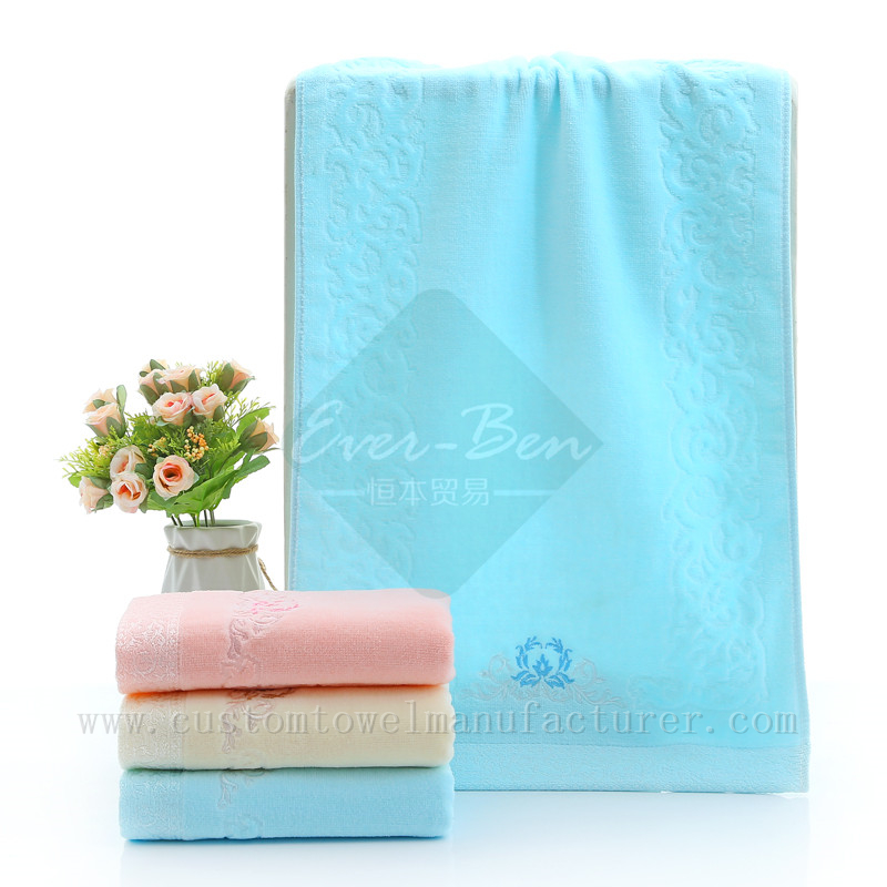 China Bulk Custom Jacquard Weave Towels Factory|kids bath towels Manufacturer